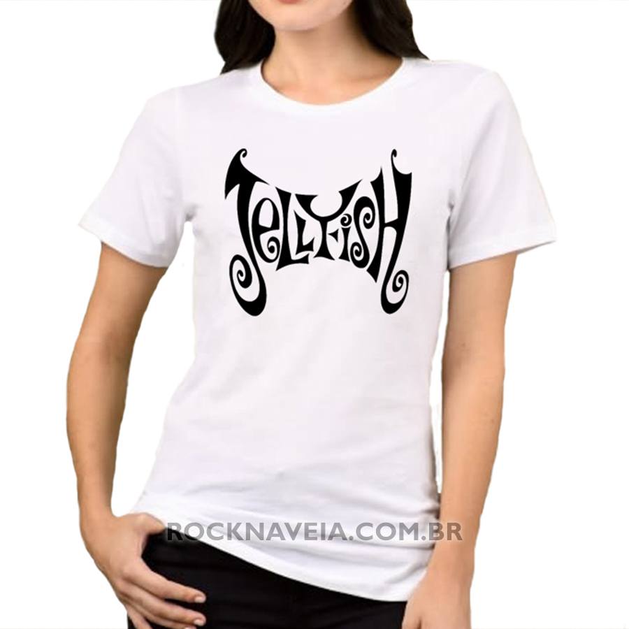 Camiseta Feminina Baby Look Jelly Fish - Imagem 2
