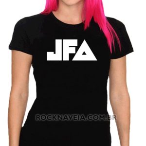 Camiseta feminina baby look JFA