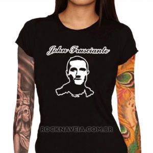 Camiseta Feminina Baby Look John Frusciante