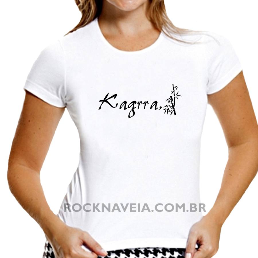 Camiseta feminina baby look Kagrra - Imagem 2