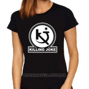 Camiseta Feminina Baby Look Killing Joke