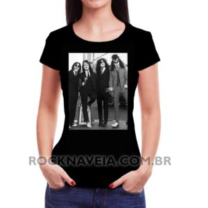 Camiseta Feminina Baby Look Kiss Foto