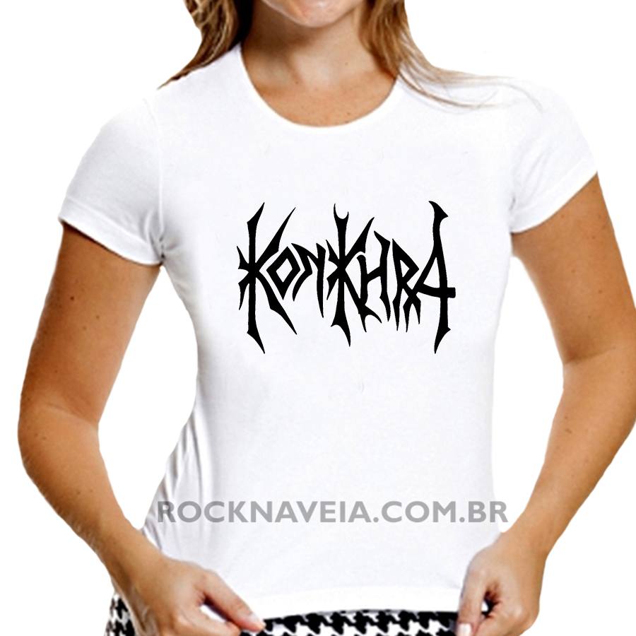 Camiseta feminina baby look Konkhra - Imagem 2