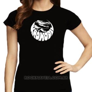Camiseta Feminina Baby Look Krokodil