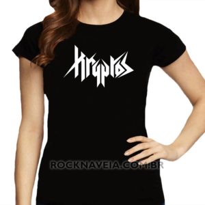 Camiseta feminina baby look Kryptos