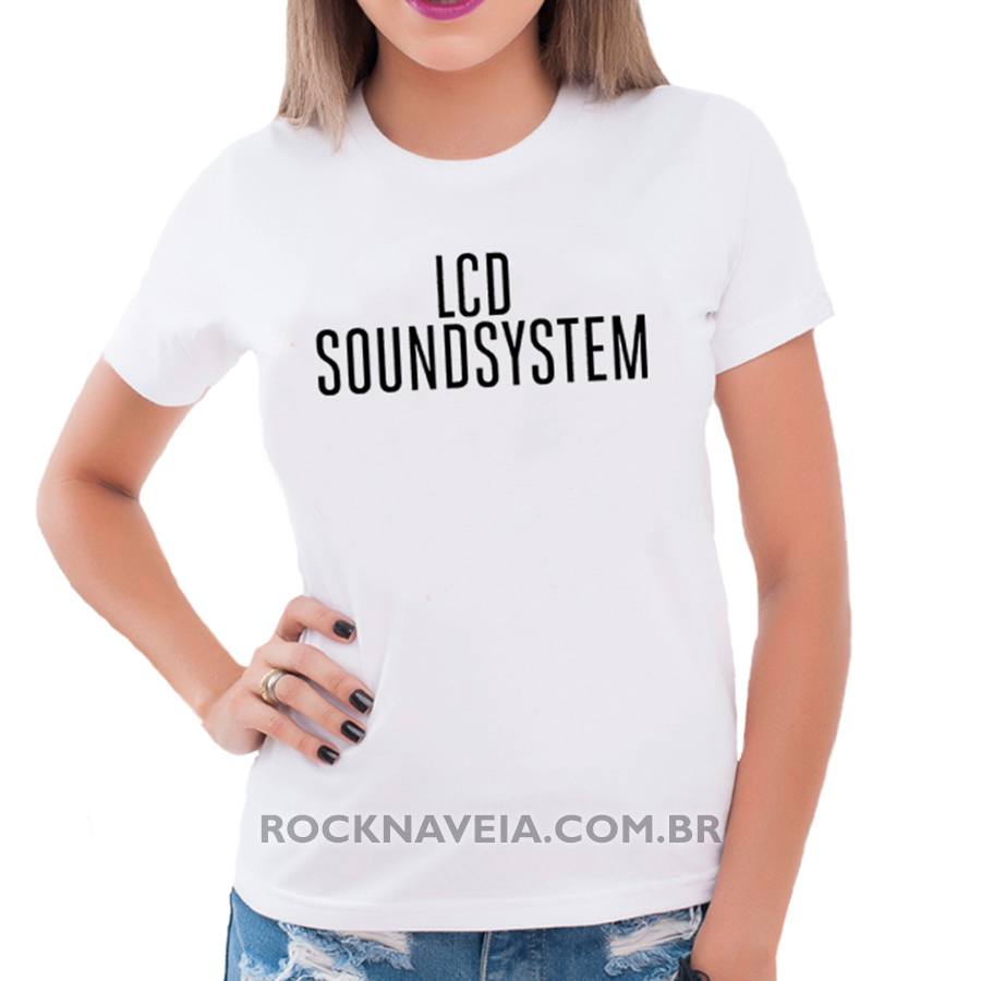 Camiseta Feminina Baby Look LCD Soundsystem - Imagem 2