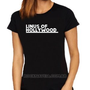 Camiseta Feminina Baby Look Linus Of Hollywood