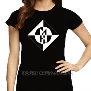 Camiseta feminina baby look Machinery
