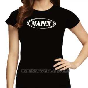 Camiseta feminina baby look Mapex