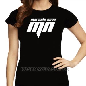 Camiseta feminina baby look Marcelo Nova
