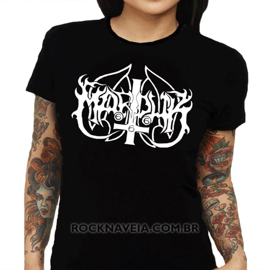 Camiseta Feminina Baby Look Marduk