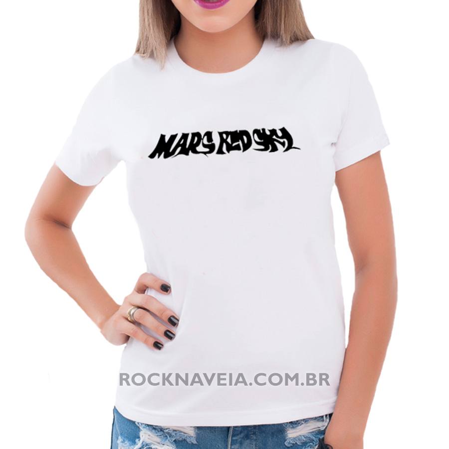 Camiseta Feminina Baby Look Mars Red Sky - Imagem 2