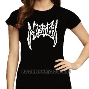 Camiseta feminina baby look Master