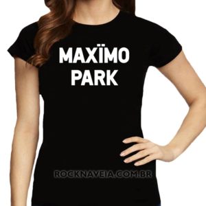 Camiseta Feminina Baby Look Maximo park
