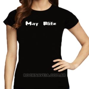 Camiseta Feminina Baby Look May Blitz