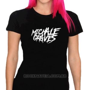 Camiseta Feminina Baby Look Michale Graves