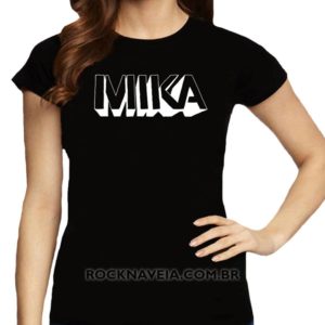 Camiseta Feminina Baby Look Mika