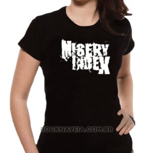 Camiseta Feminina Baby Look Misery Index