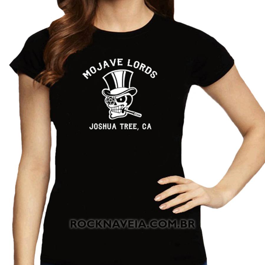 Camiseta Feminina Baby Look Mojave Lords