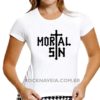 Camiseta feminina baby look mortal sin - Image 2