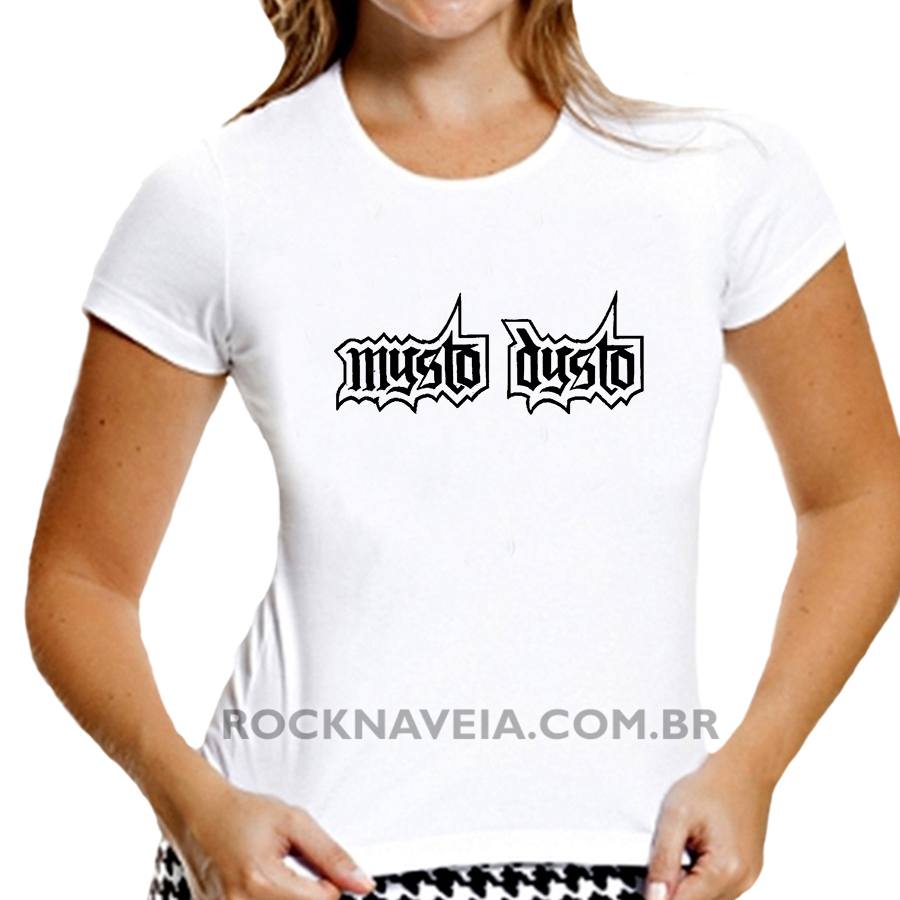 Camiseta feminina baby look Mysto Dysto - Imagem 2