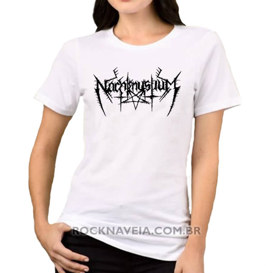 Camiseta Feminina Baby Look Nachtmystium - Imagem 2