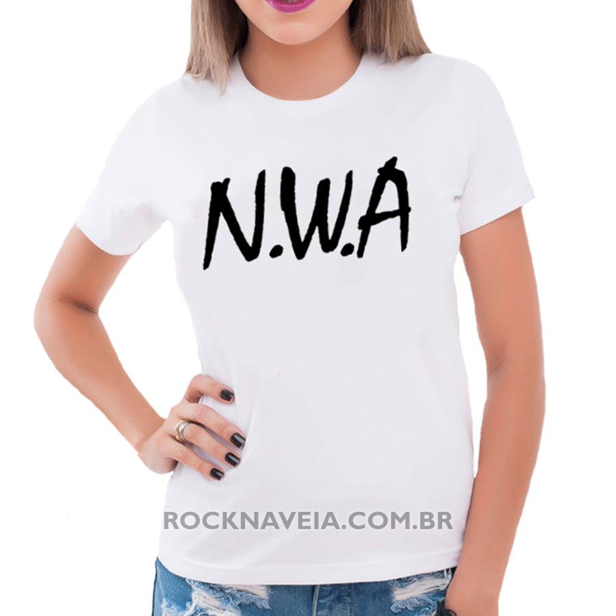 Camiseta Feminina Baby Look N.W.A - Imagem 2