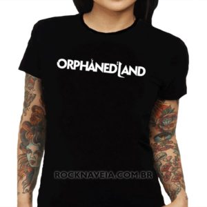 Camiseta Feminina Baby Look Orphaned Land