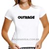 Camiseta feminina baby look Outrage - Imagem 2