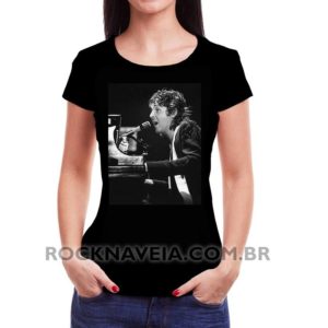 Camiseta Feminina Baby Look Paul Mccartney Foto