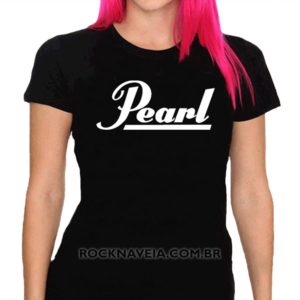 Camiseta Feminina Baby Look Pearl