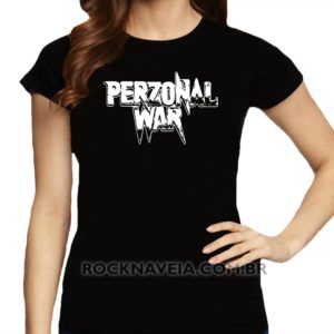 Camiseta feminina baby look Perzonal War