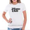 Camiseta Feminina Baby Look Piano club - Imagem 2