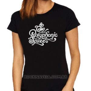 Camiseta Feminina Baby Look Polyphonic Spree
