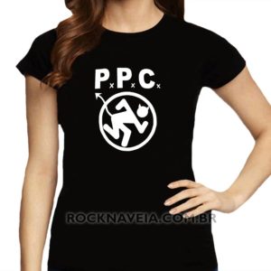 Camiseta feminina baby look Possuído Pelo Cão