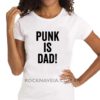 Camiseta feminina baby look Punk Id Dad - Image 2
