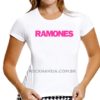 Camiseta Feminina Baby Look Ramones Logo - Image 2