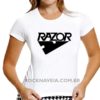 Camiseta feminina baby look Razor - Image 2