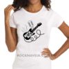 Camiseta feminina baby look Rock n' Roll V1 - Image 2