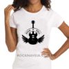 Camiseta feminina baby look Rock n' Roll V30 - Imagem 2