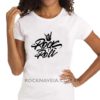 Camiseta feminina baby look Rock n' Roll V46 - Image 2
