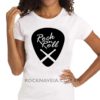 Camiseta feminina baby look Rock n' Roll V58 - Imagem 2