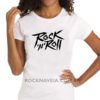 Camiseta feminina baby look Rock n' Roll V6 - Image 2