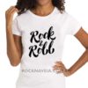 Camiseta feminina baby look Rock n' Roll V73 - Image 2