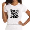 Camiseta feminina baby look Rock n' Roll V76 - Imagem 2