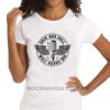 Camiseta feminina baby look Rock n Will Never Die V3 - Image 2