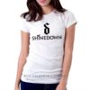 Camiseta feminina baby look Shinedown - Image 2