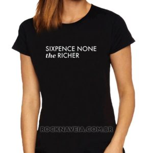 Camiseta Feminina Baby Look Sixpence None the Richer