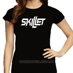 Camiseta Feminina Baby Look Skillet