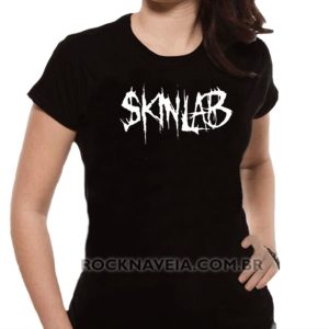 Camiseta feminina baby look Skinlab